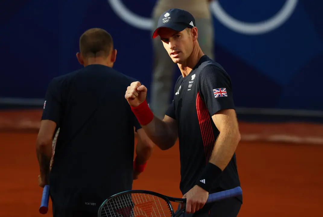 El brit&aacute;nico Andy Murray. EPA/DIVYAKANT SOLANKI