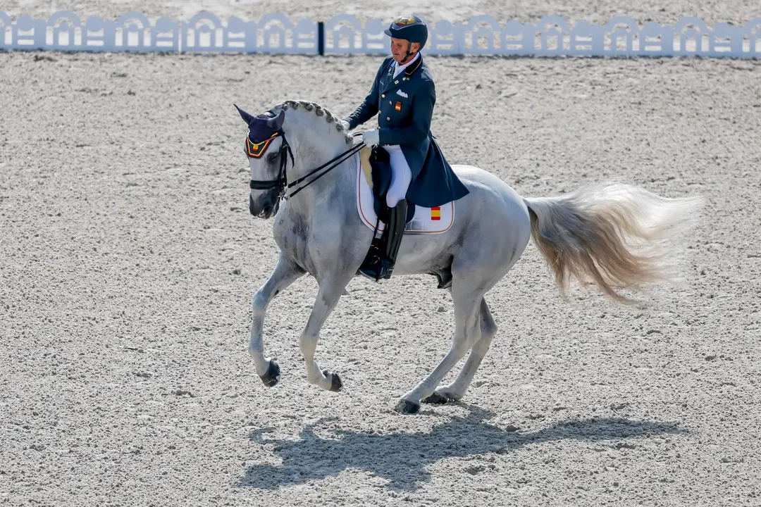 Juan Antonio Jim&eacute;nez Cobo en Versalles, Francia. EFE/EPA/ERIK S. LESSER