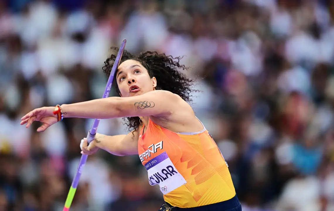 La espa&ntilde;ola Yulenmis Aguilar durante la clasificaci&oacute;n este mi&eacute;rcoles. EFE/EPA/CHRISTIAN BRUNA