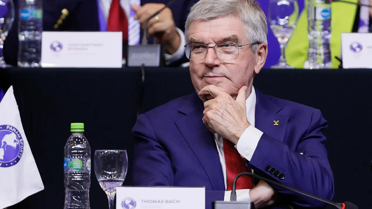 El presidente del Comit&eacute; Ol&iacute;mpico Internacional (COI), Thomas Bach, en una foto de archivo de Juan Pablo Pino. EFE